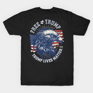 Trump America Flag 2024 T-Shirt